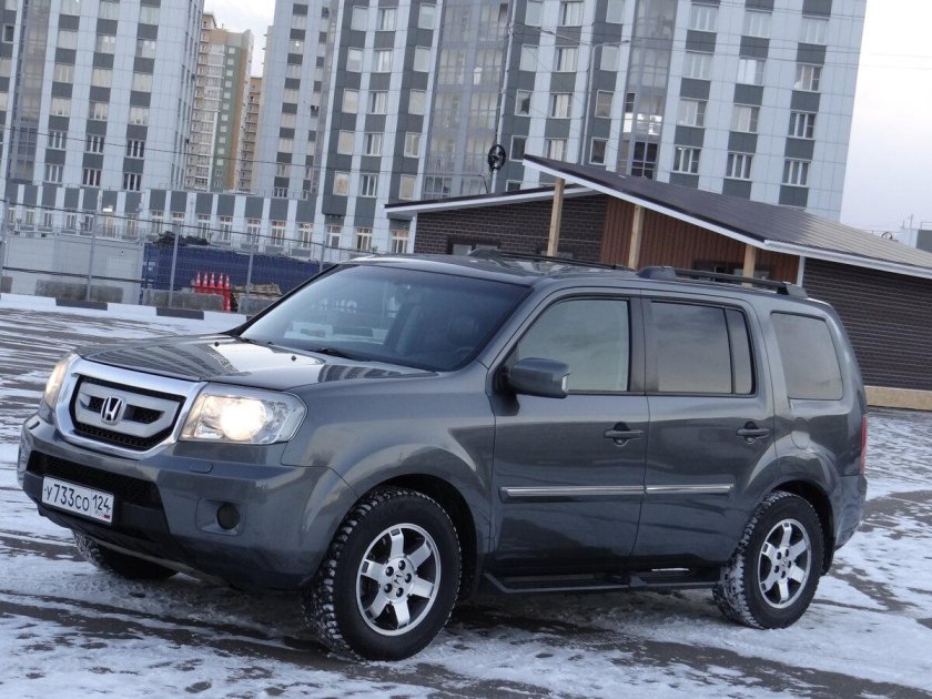 Хонда пилот 2007 серая
