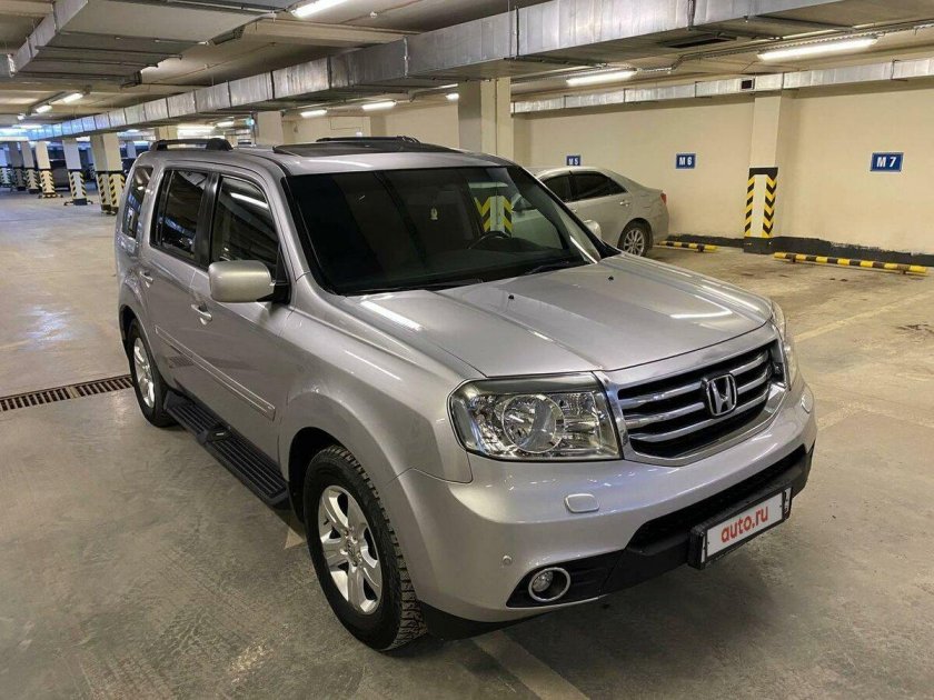 Хонда пилот 2 Рестайлинг серый