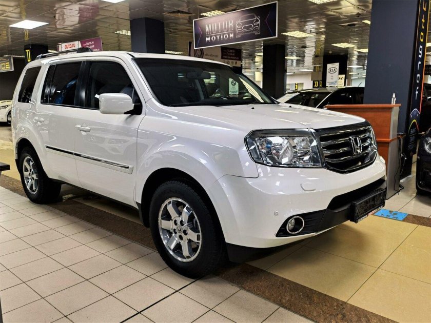 Хонда пилот 2 белая