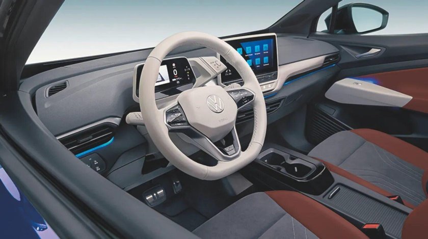 Фольксваген id4 2021 салон