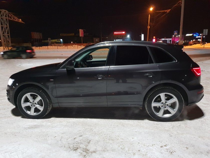 Тонированная Audi q5