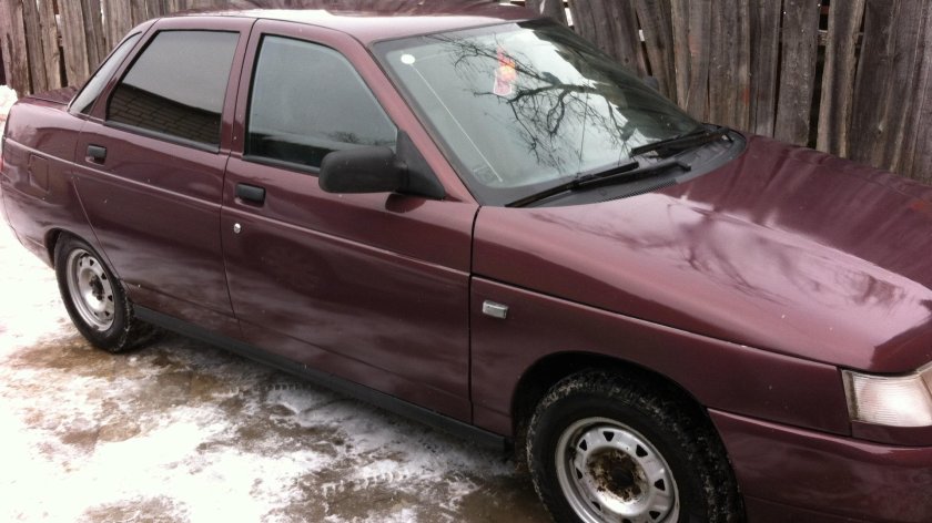 ВАЗ 2110 темно малиновый цвет