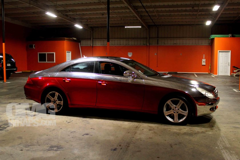 Двухцветная окраска авто