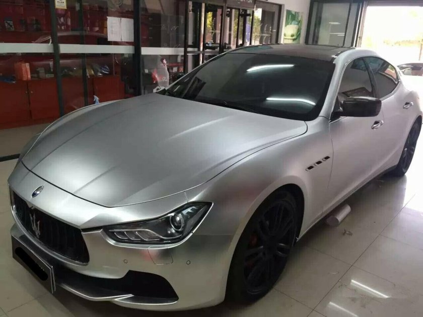 Пленка матовый Титан хром