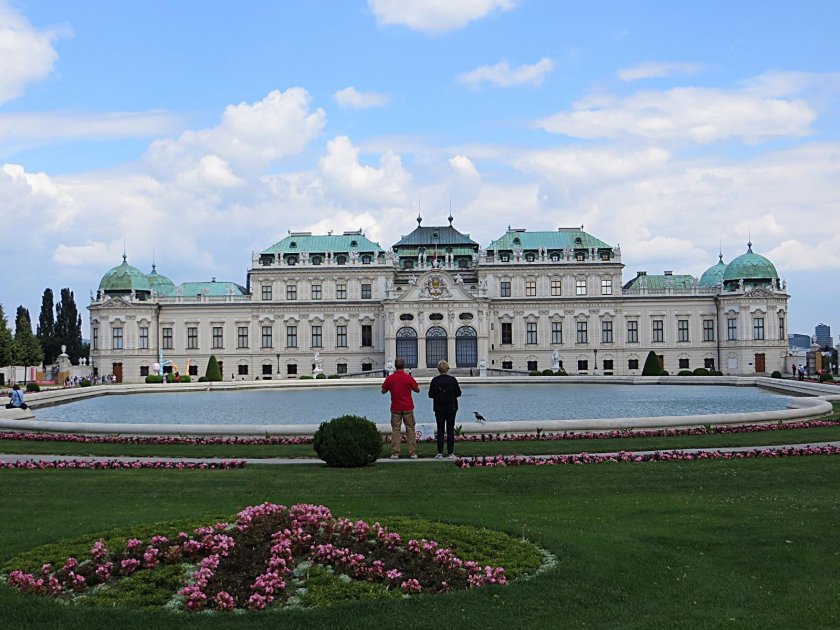 Дворец бельведер австрия