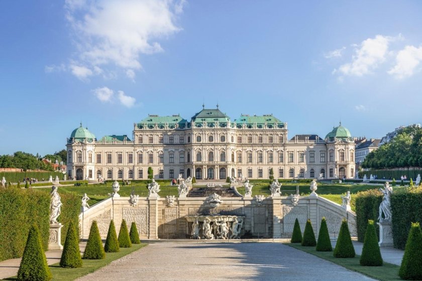 Бельведер Австрия Вена