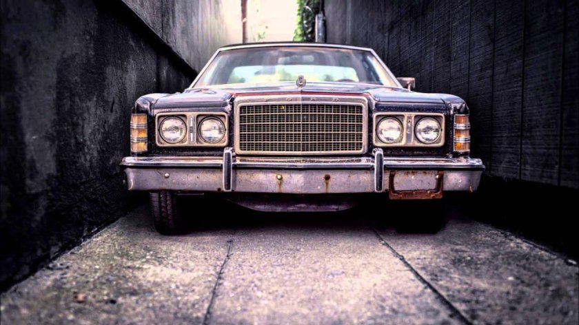 Старая машина