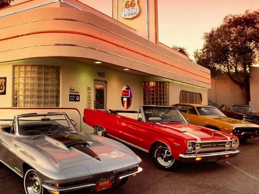 Chevrolet Corvette ретро