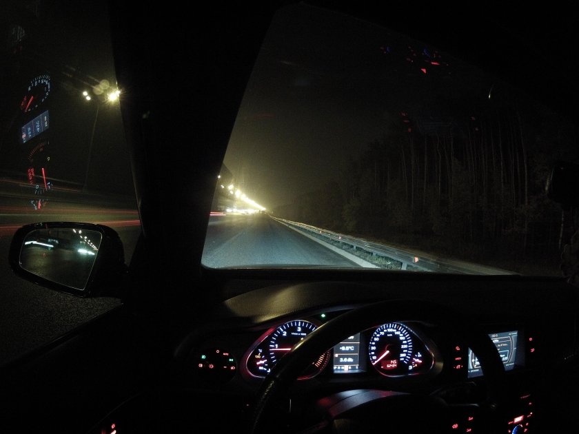 Ночные покатушки Рендж Ровер