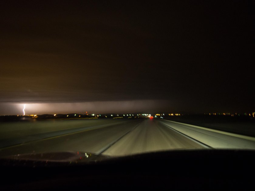 Дорога ночью