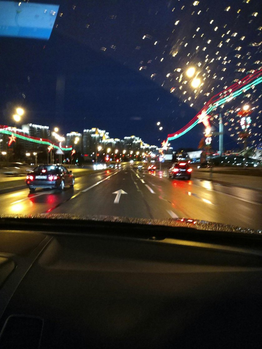 Вид из машины