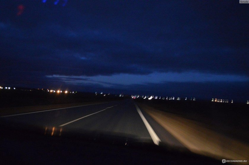 Дорога ночью