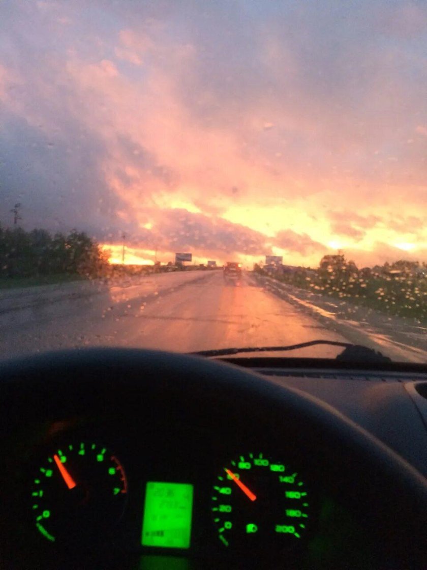 За рулем Гранта 200км