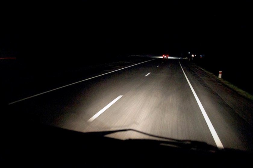 Дорога ночью
