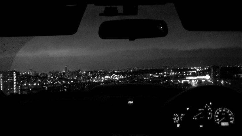 Ночная езда Вольво s60