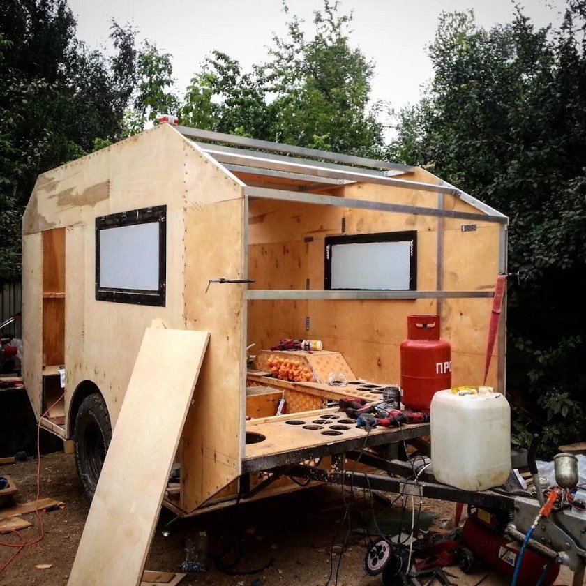 Кемпер автодом прицеп дача 2500