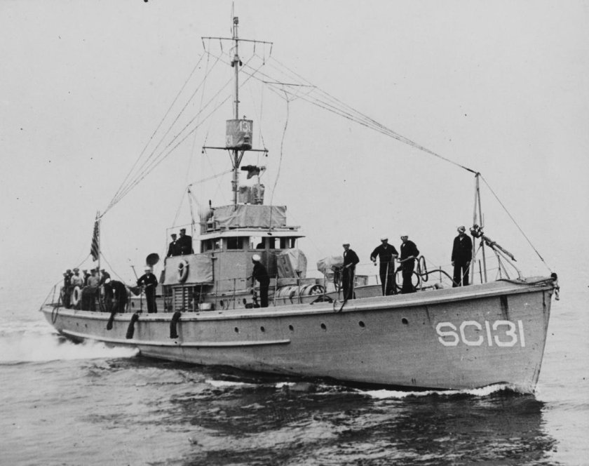 Большой морской охотник второй мировой войны