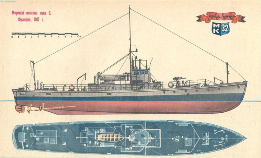 Моделист конструктор морская коллекция эскортные миноносцы
