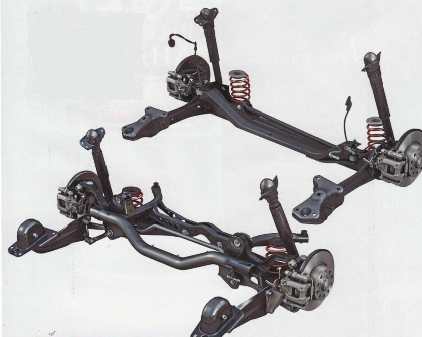 Задняя подвеска Фольксваген Джетта 2008г