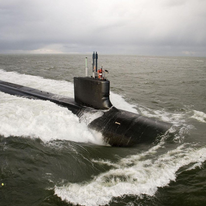 Virginia class attack submarine