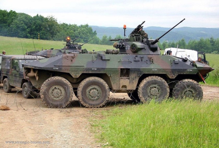Боевая разведывательная машина SPÄPZ-2 "Luchs"