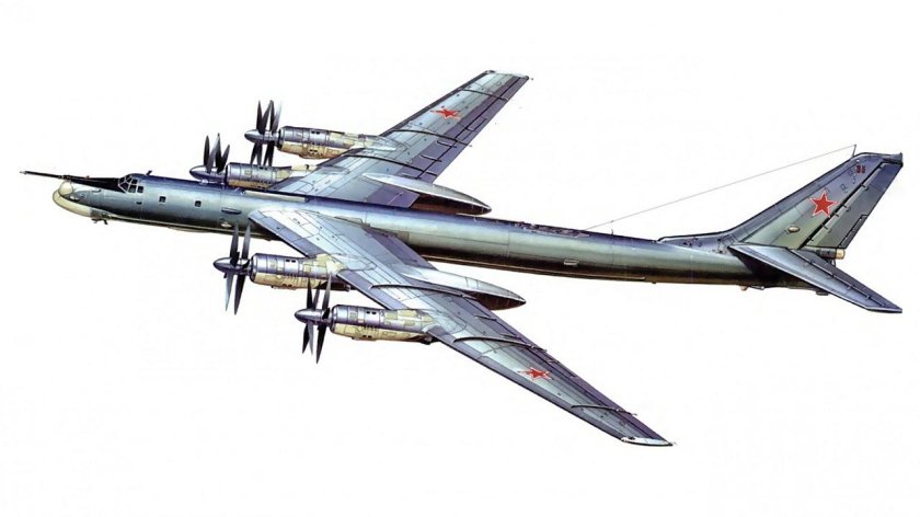 Бомбардировщик ту-95мс