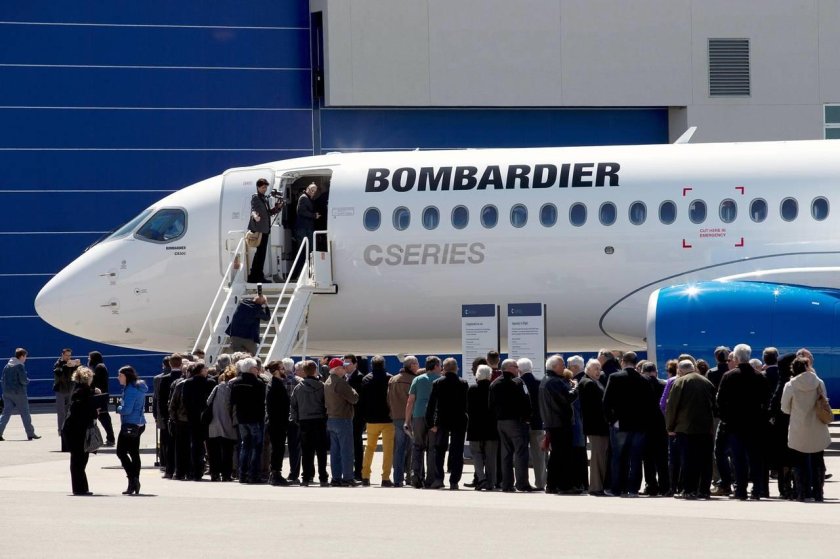 Бомбардье самолет