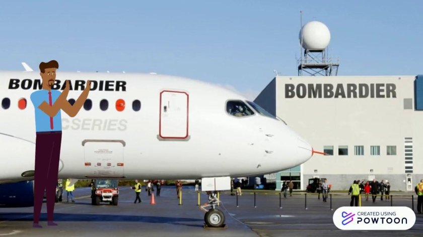 Бомбардье самолет