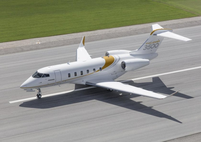 Самолеты bombardier challenger 350