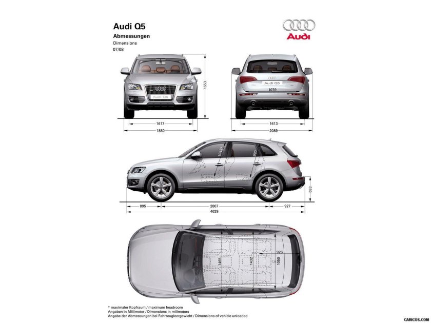 Audi q5 колесная база