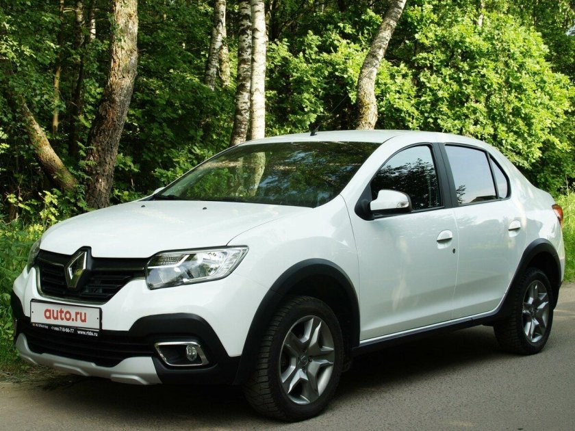 Белый Логан 2 Рестайлинг