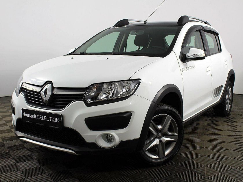 Рено Сандеро степвей 2 белый