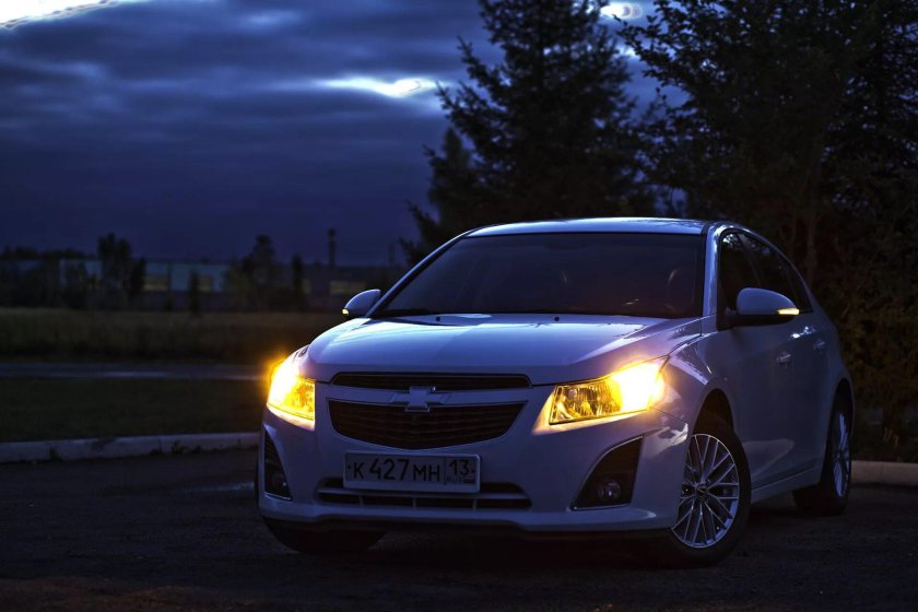 Ходовые огни Шевроле Круз