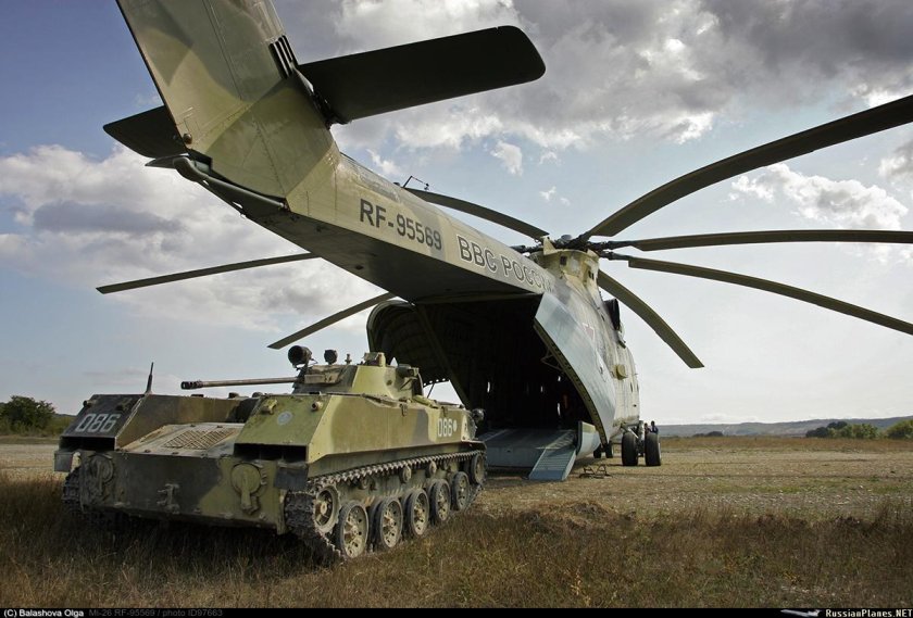 Транспортный вертолет ми-26