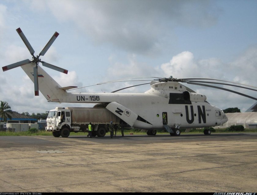 Грузовой вертолёт ми-26