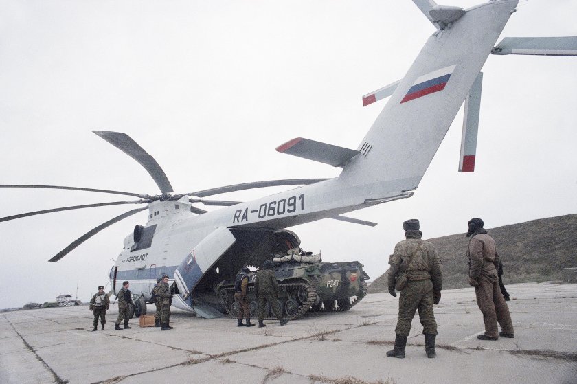 Ми-26 военно-транспортный вертолёт
