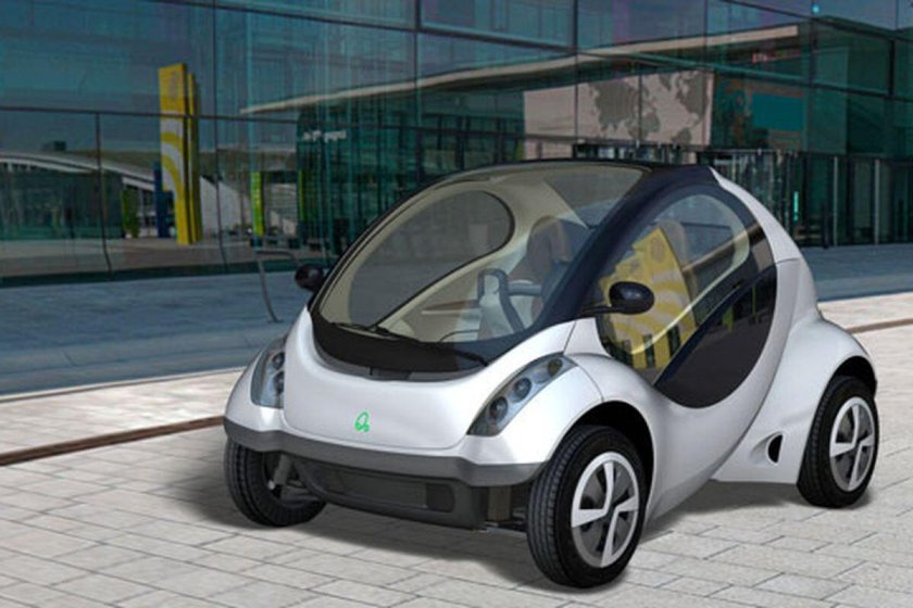 Электромобиль Hiriko