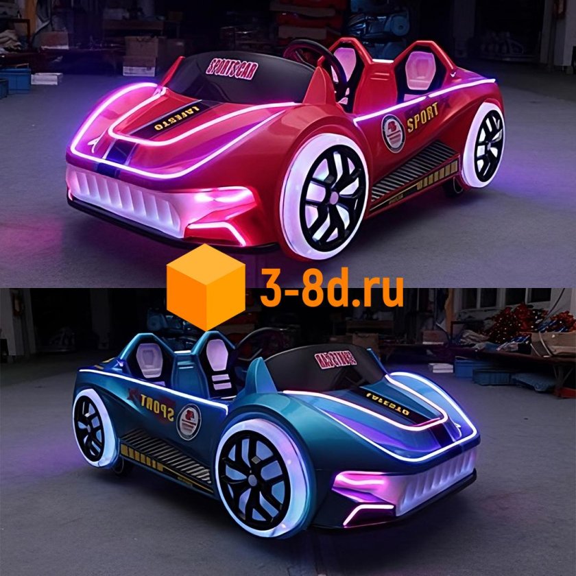 Электромобиль детский Дельфин