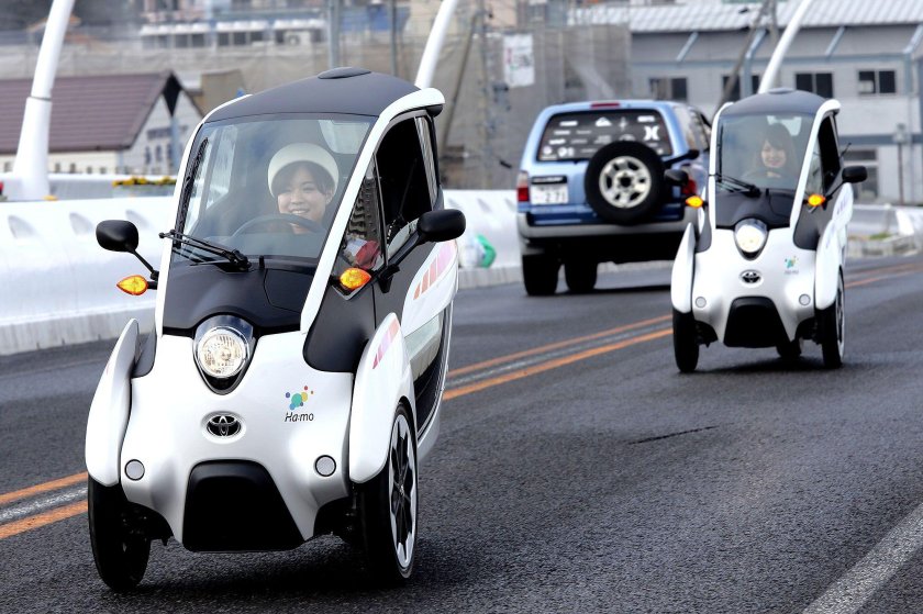 Электромобиль Toyota i-Road