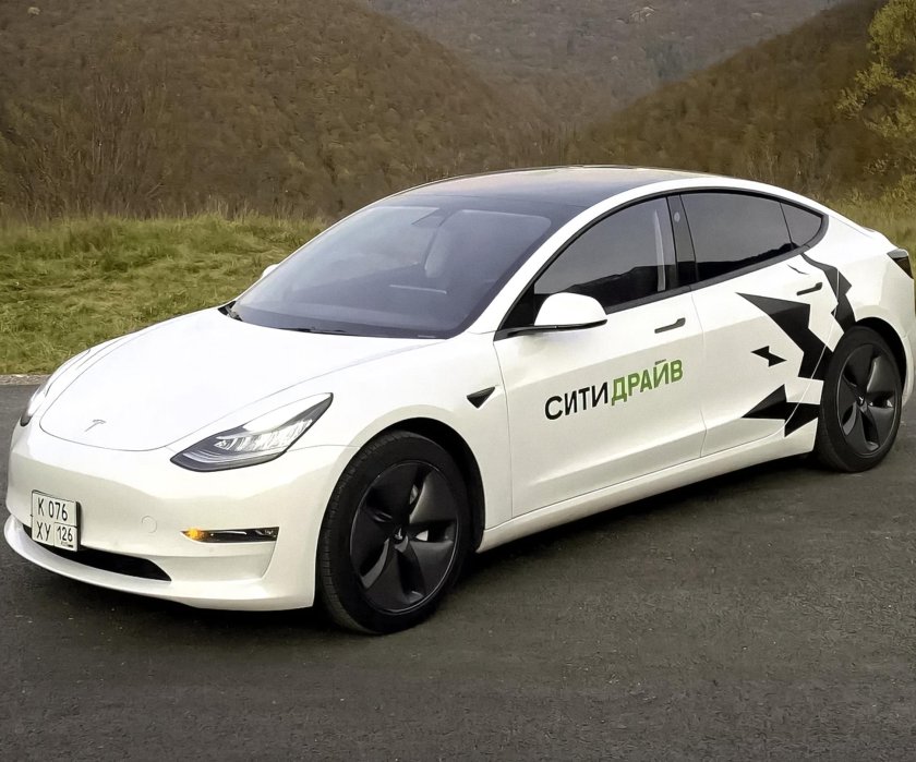 Tesla model 3 СИТИДРАЙВ