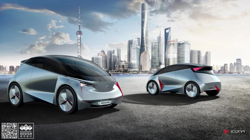 Электромобиль концепт