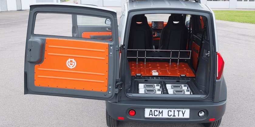 Электрокар с съемной батареей