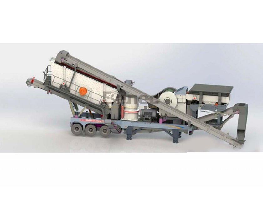 Мобильный дробильный комплекс liming k3t70-4