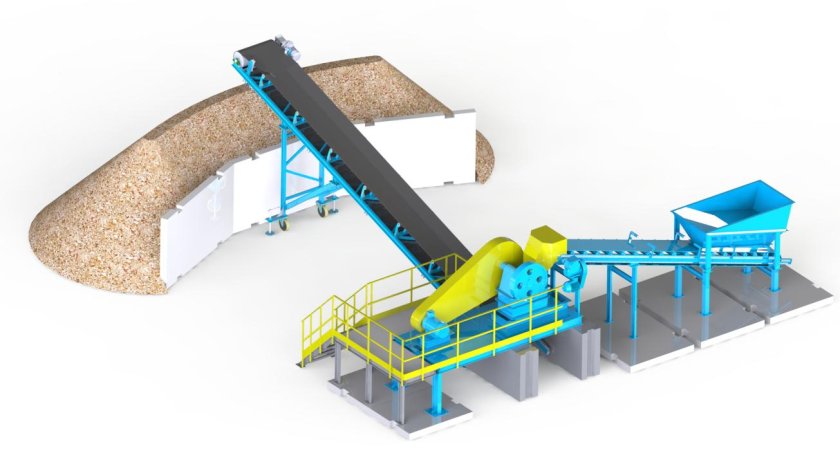 Дробильно-сортировочная линия ДСЛ-1