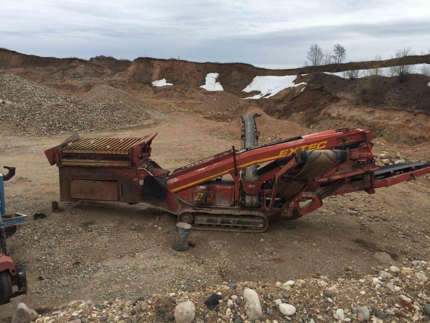 Грохот самоходный Extec s-5