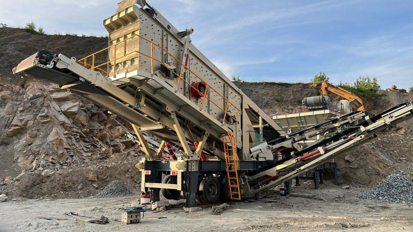 Дробильно сортировочный комплекс для щебня