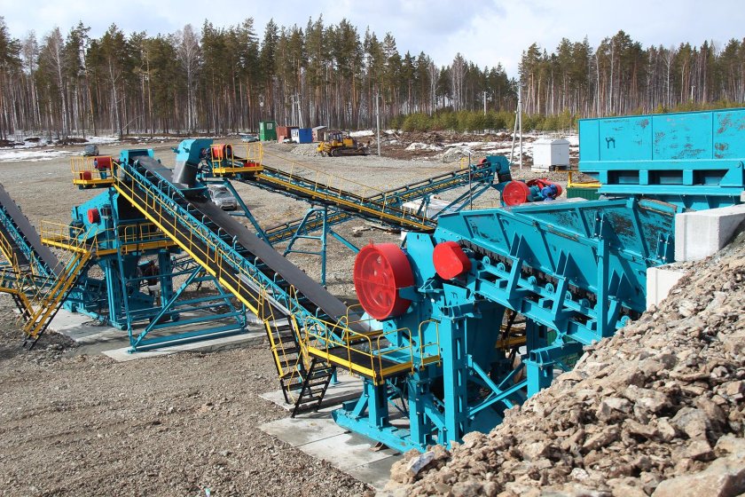 ДСК дробильно-сортировочный комплекс