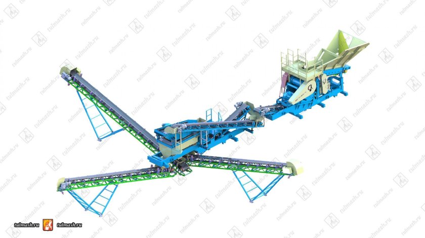 Дробильно сортировочная линия ДСУ-30