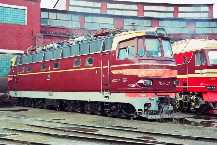 Электровоз чс4 СССР