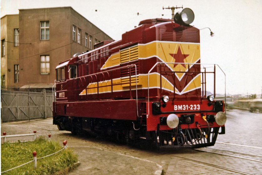 Маневровый тепловоз вмэ1